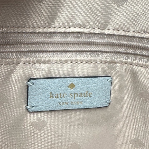 Kate Spade Sky Blue Satchel NWT - Picture 6 of 10